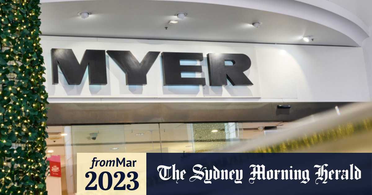 Myer discount perfume online